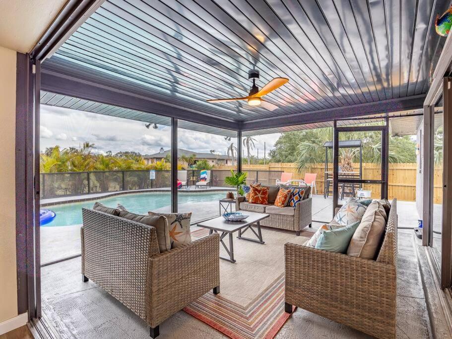 Englewood, Manasota Keys - 2 Bedroom Luxury Villa, Pool, Game Room, 6 Min To Beaches Next To Canal Εξωτερικό φωτογραφία